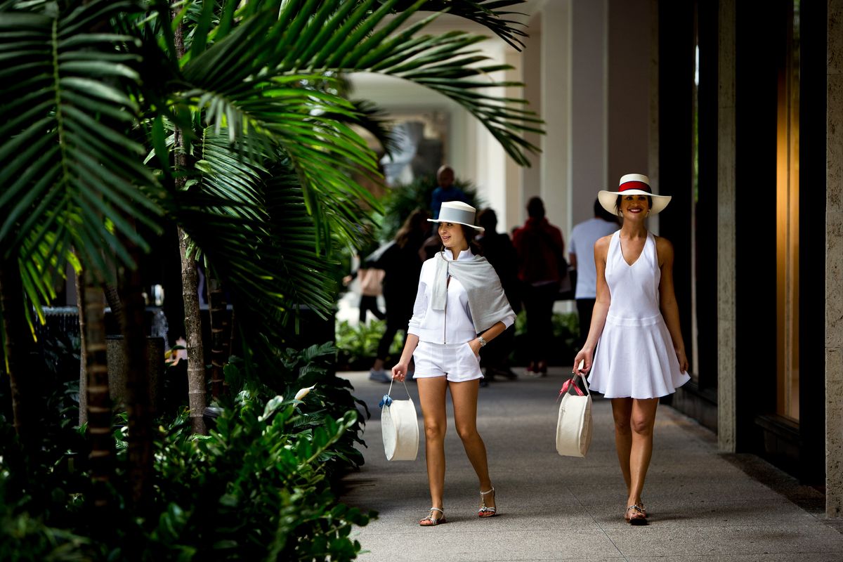 Retail levels at the ONE7 Promenade Strip Mall